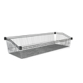 Technibilt Shelving Systems Basket Shelf, Chrome, 24x48 BSK2448CH